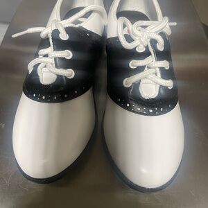 Stylish Kids' Black and White Shoes